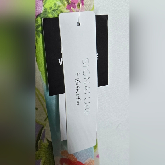 NWT Women's Signature by Robbie Bee Floral Print Dress 8P Feminine Coquette - Picture 9 of 10